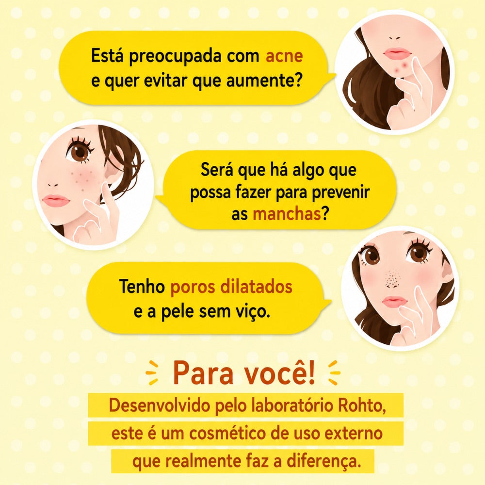 Melano CC Creme Facial Japonês Vitamina C Anti manchas Original Rohto 23g.