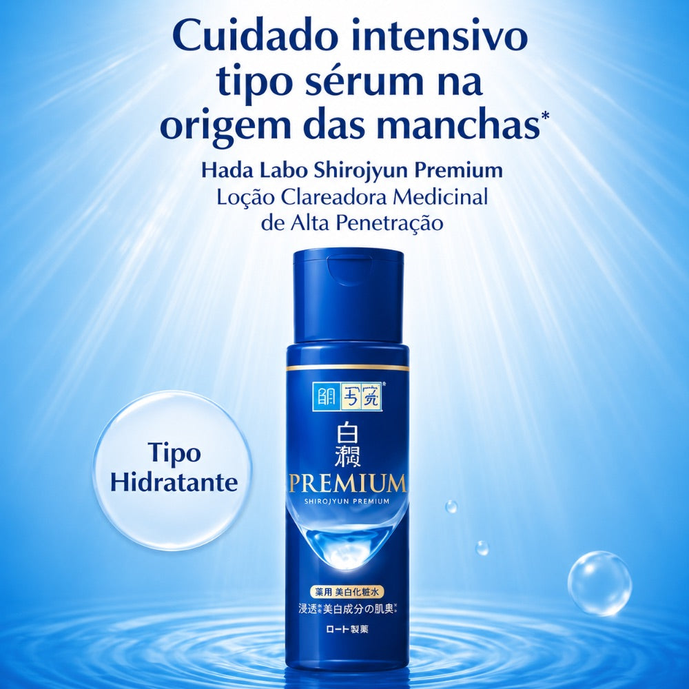 Hada Labo Shirojyun Premium Loção Clareadora Hidratante 170ml