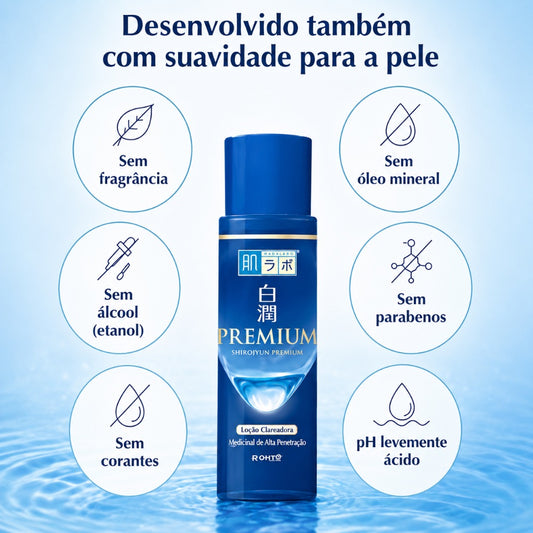 Hada Labo Shirojyun Premium Loção Clareadora Hidratante 170ml