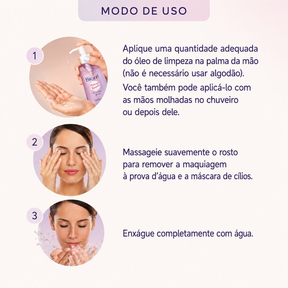 Bioré Make Up Remover Perfect Oil - Óleo Demaquilante 150ml.