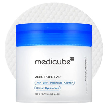 Medicube Zero Pore Pad - Limpeza de poros e controle de oleosidade